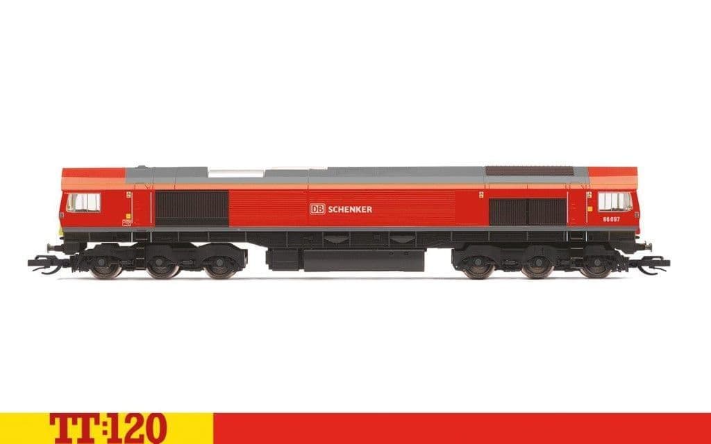 Hornby TT3017M DB Schenker, Class 66, Co-Co, 66097, Era 11, TT Gauge *LAST FEW*
