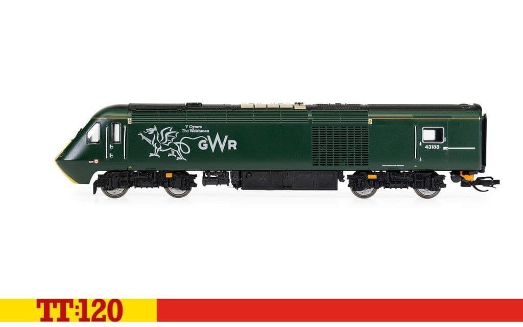 Hornby TT3023M GWR, Class 43 HST Train Pack - TT120 Gauge