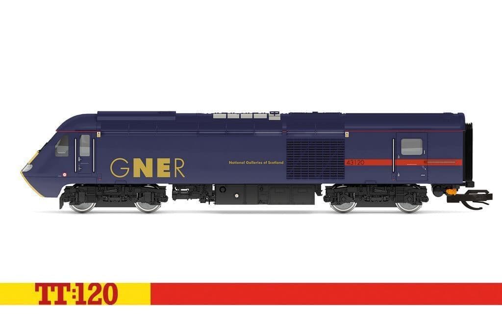 Hornby TT3047M GNER Class 43 HST Train Pack 43120 + 43115 1/120 Scale *PRE ORDER £215.99*