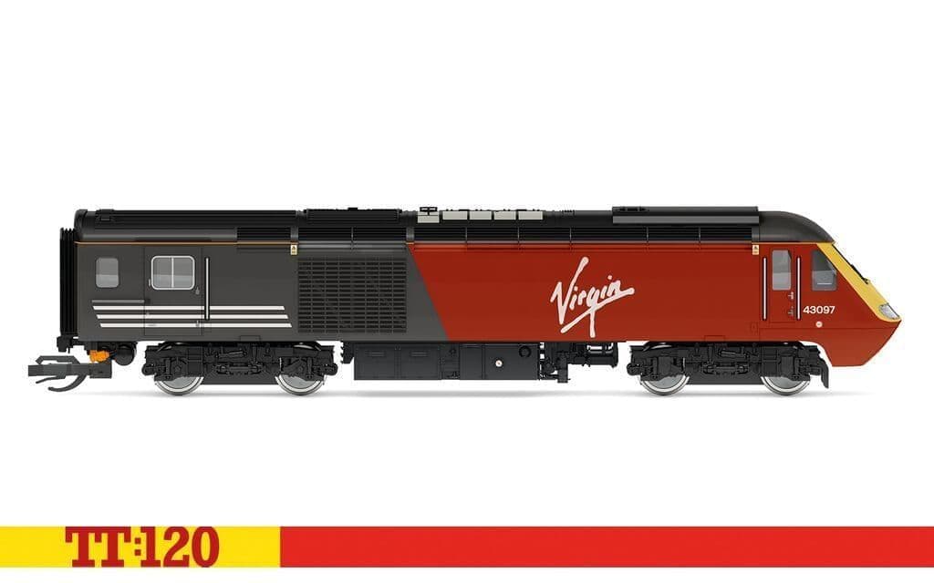 Hornby TT3048M Virgin Class 43 HST Train Pack 43097 + 43093 1/120 Scale *PRE ORDER £215.99*