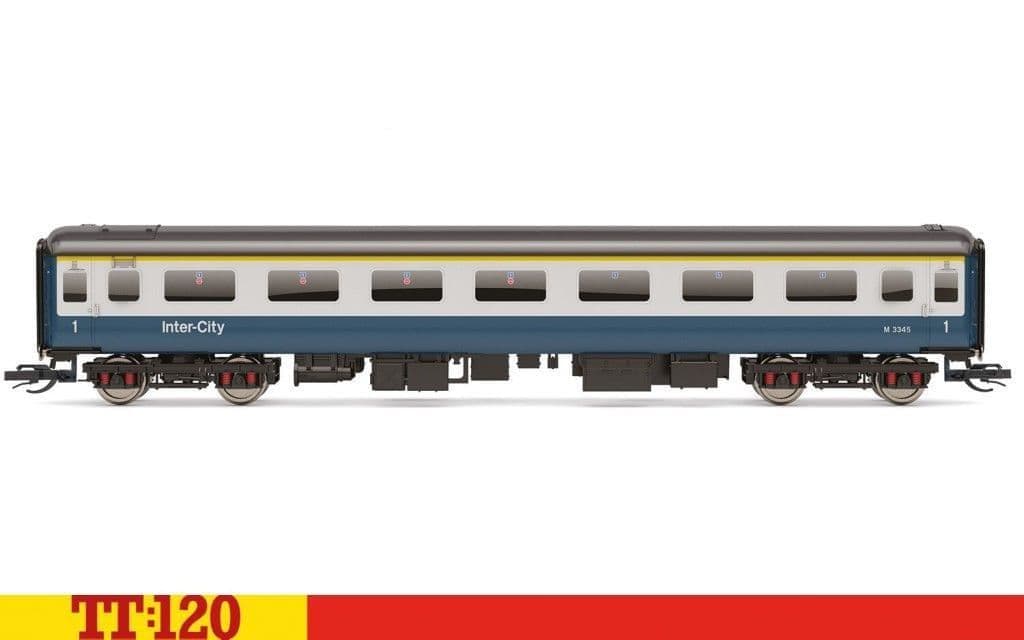 Hornby TT4018 BR, Mk2F First Open, M3374 - Era 7 TT Gauge