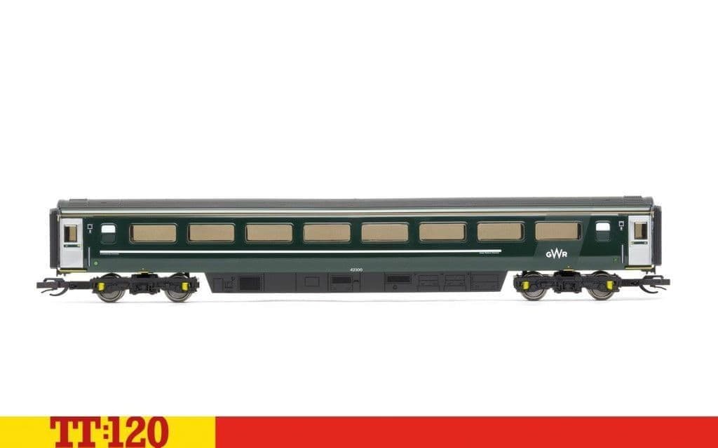 Hornby TT4031C GWR, Mk3 Trailer Standard Open, 42300 - Era 11 TT Gauge *LAST FEW*