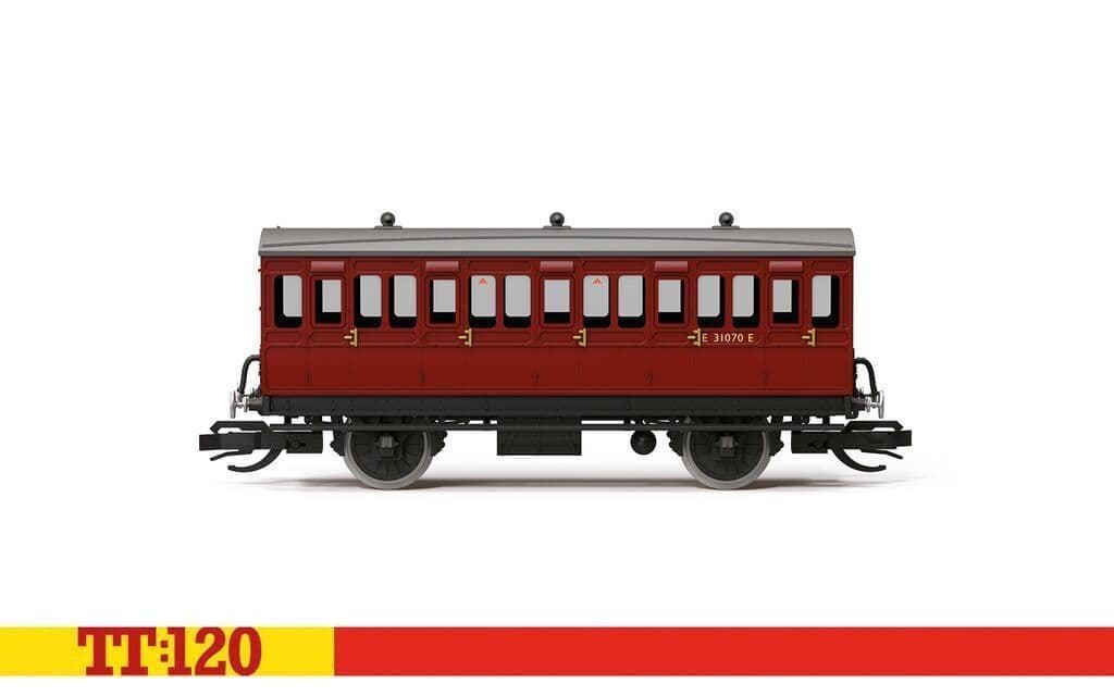 Hornby TT4060 BR 4 Wheel Coach 3rd Class 1/120 Scale
