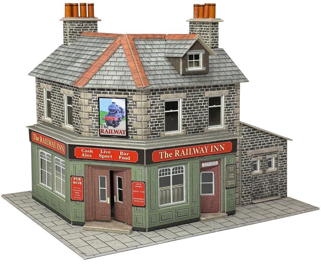Metcalfe PO309 Corner Shop Or Pub - Stone, OO Gauge