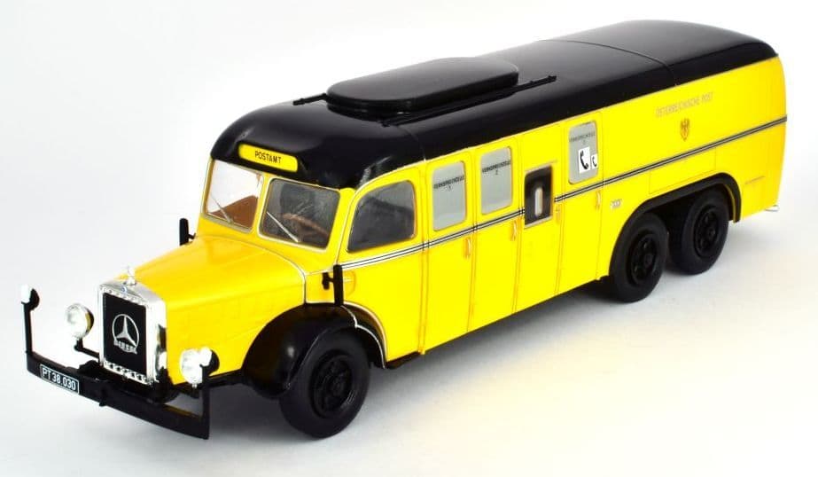IXO MAG HC68 Mercedes-Benz 0 10000 Osterreichische Post Germany 1938 - 1/43 Scale
