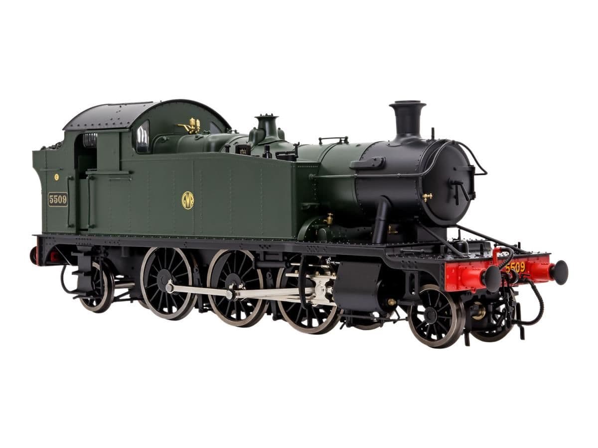 Lionheart LHT-S-5503U Class 55xx 2-6-2 GWR Green Shirtbutton Unnumbered, O Gauge