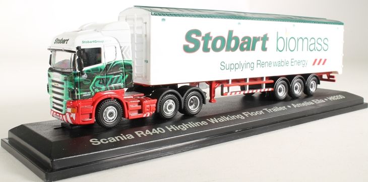 46491 ATLAS Stobart Scania R440 Highline - Walking Floor Trailer - Stobart Biomass