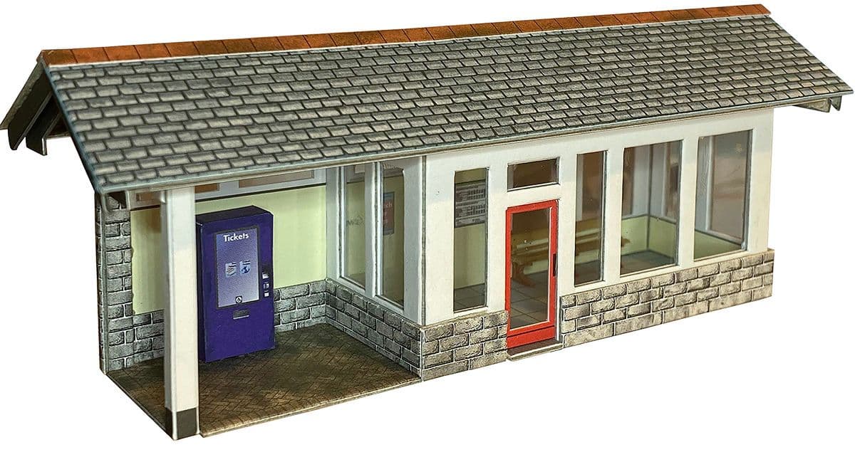 Metcalfe PO323 Modern Platform Shelter OO Gauge