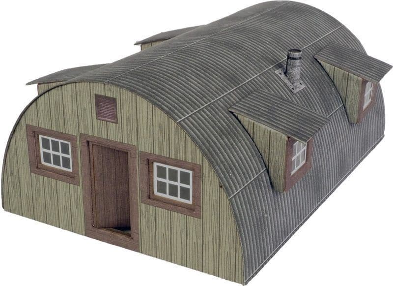 Metcalfe PO415 00/H0 Scale Nissen Hut- Midi Kit