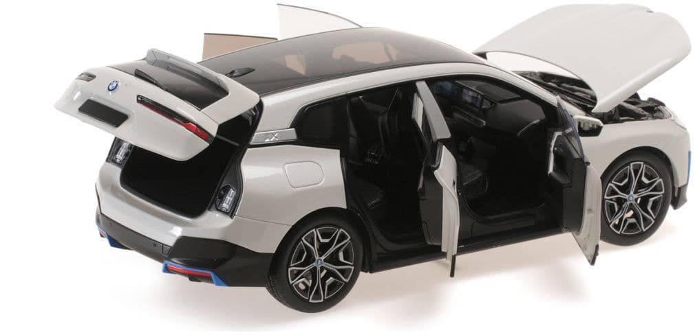 Minichamps 110 023102 Bmw Ix, 2022, White Metallic 1:18 Scale *PRE ORDER £196.34*