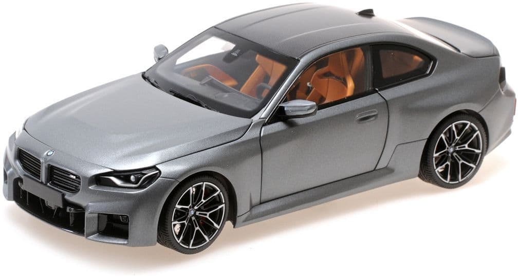 Minichamps 110 023121 Bmw M2, 2023, Matt Grey 1:18 Scale *PRE ORDER £187.84*