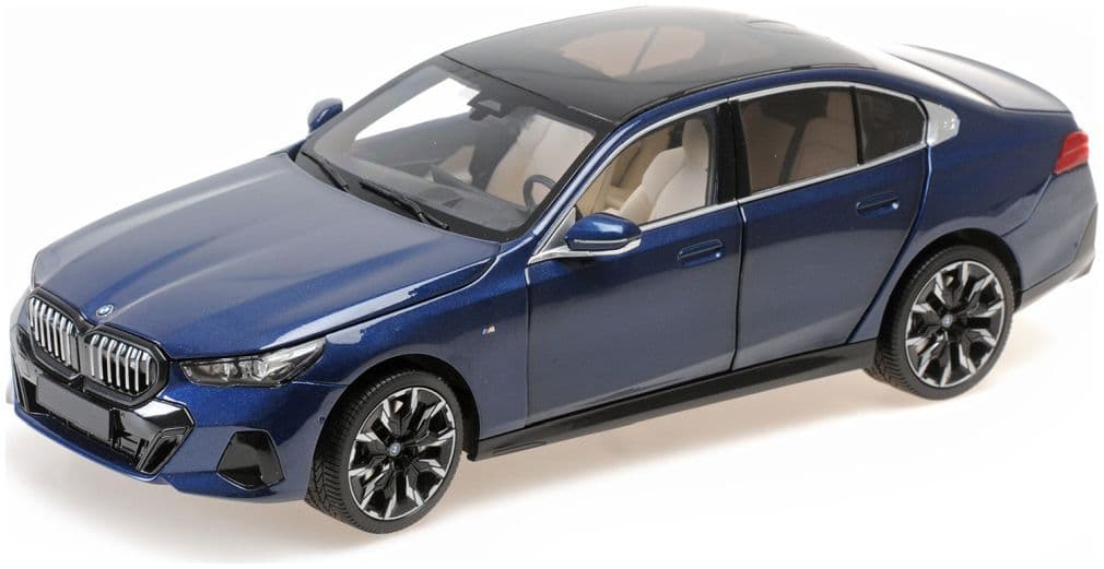 Minichamps 110 023400 Bmw I5, 2023, Blue Metallic 1:18 Scale *PRE ORDER £187.84*