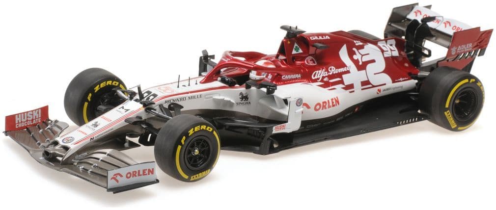 Minichamps 110 200199 Alfa Romeo Racing F1 C39 Antonio Giovinazzi, Austrian Gp 2020 1:18 Scale *PRE ORDER £152.14*
