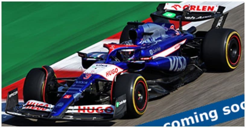 Minichamps 117 240103 Visa Cash Rb Formula One Team Vcarb 01 Daniel Ricciardo, 2024 1:18 Scale *PRE ORDER £181.89*