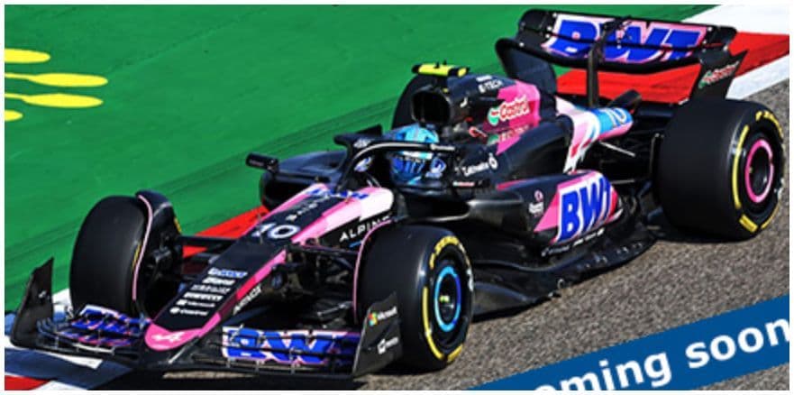 Minichamps 117 240110 Bwt Alpine F1 Team A524, Pierre Gasly 2024 1:18 Scale *PRE ORDER £181.89*