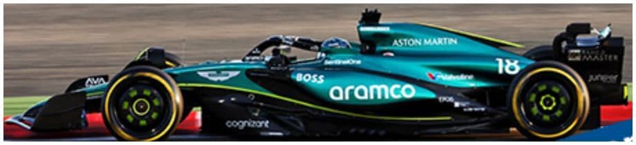 Minichamps 117 240118 Aston Martin Aramco Formula One Team Amr24 Lance Stroll, 2024 1:18 Scale *PRE ORDER £181.89*