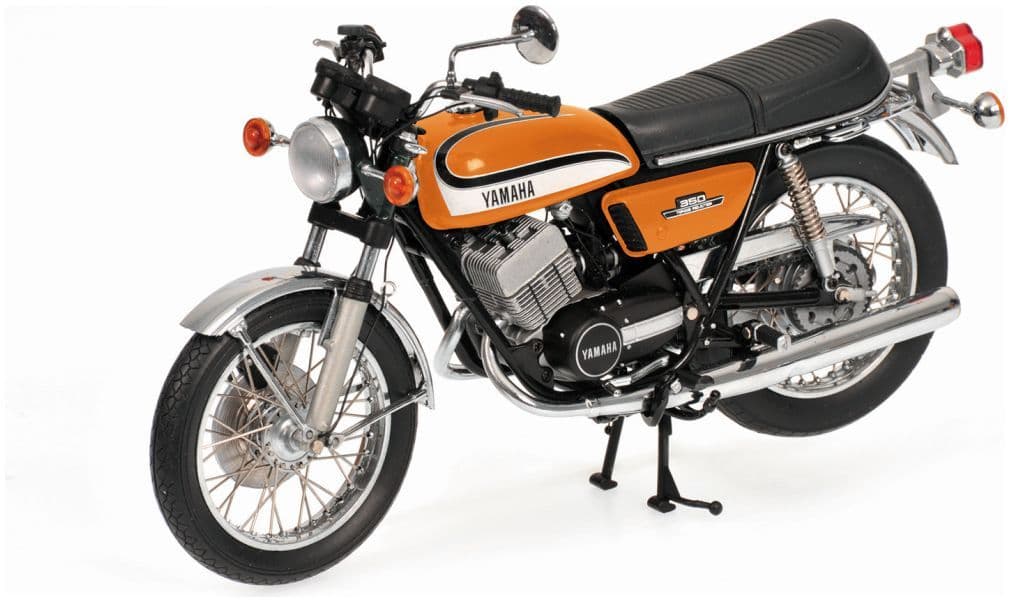 Minichamps 122 163501 Yamaha Rd 350, 1973, Orange 1:12 Scale *PRE ORDER £200.59*
