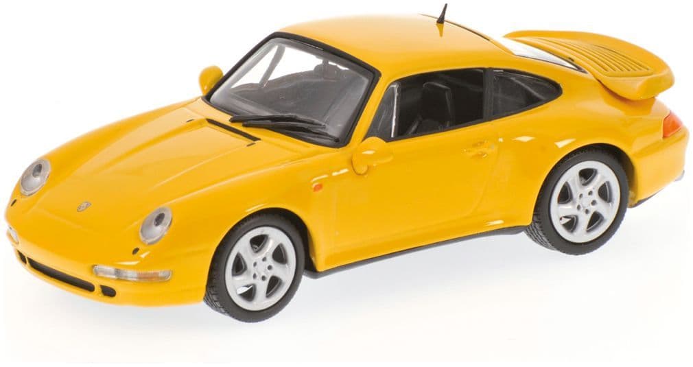 Minichamps 127 069102 Porsche 911 (993) Turbo, 1995, Yellow 1:12 Scale *PRE ORDER £521.04*