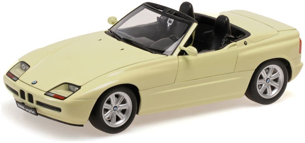 Minichamps 180 020104 Bmw Z1, 1988, Yellow 1:18 Scale *PRE ORDER £178.49*