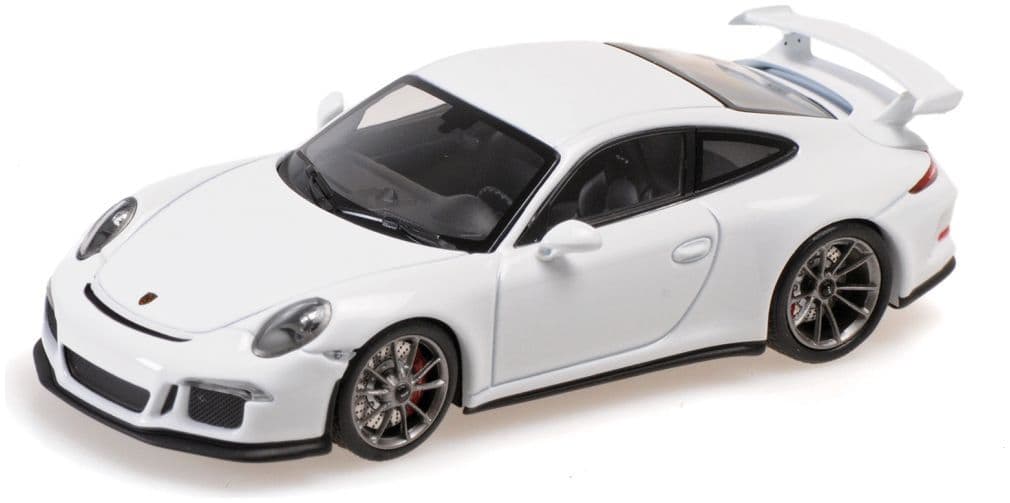 Minichamps 410 062026 Porsche 911 (991) Gt3, 2012, White 1:43 Scale *PRE ORDER £53.54*