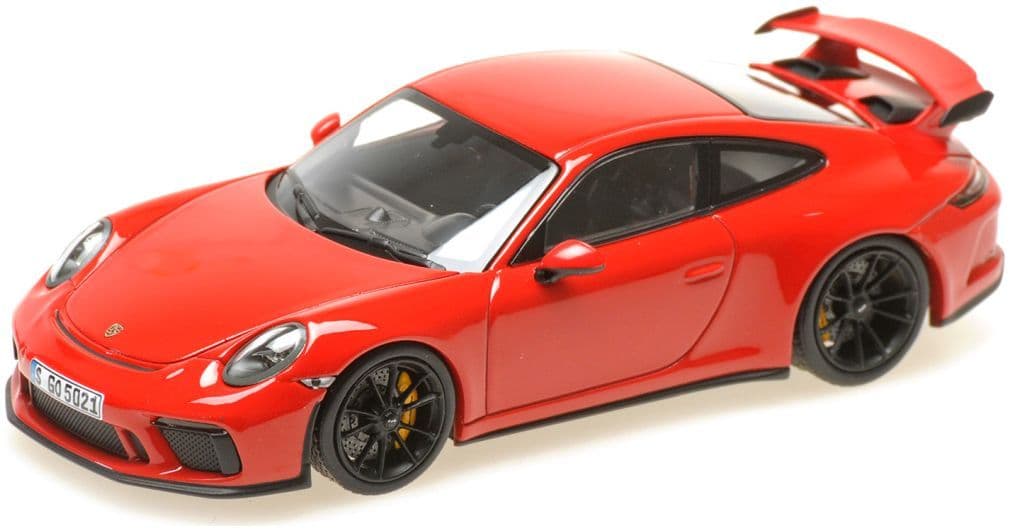 Minichamps 410 066031 Porsche 911 Gt3, 2017 Red, 25 Years 911 Gt3 1:43 Scale *PRE ORDER £53.54*