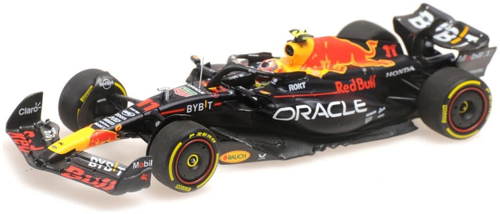 Minichamps 410 232311 Oracle Red Bull Racing Rb19 Sergio P?rez, Abu Dhabi Gp 2023 1:43 Scale *PRE ORDER £71.39*