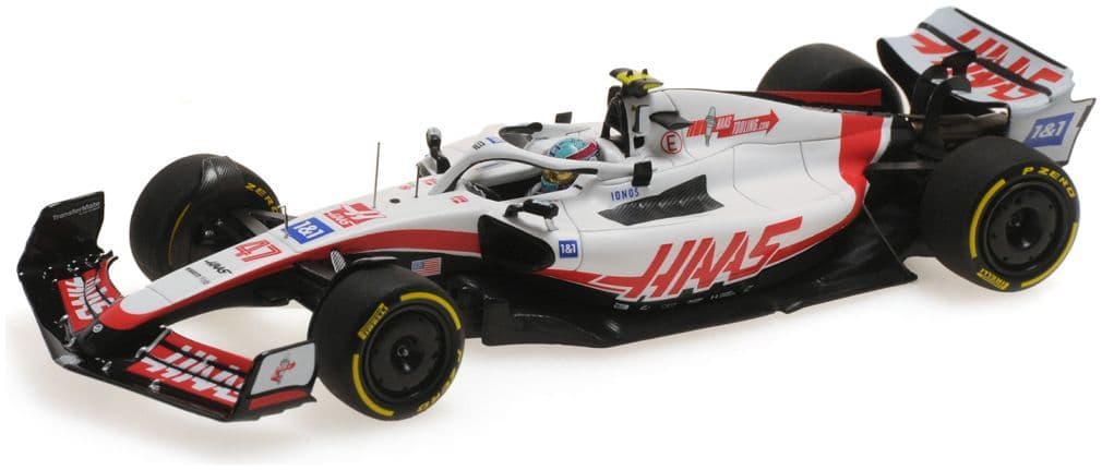 Minichamps 417 220747 Haas F1 Team Vf-22 Mick Schumacher, Monaco Gp 2022 1:43 Scale *PRE ORDER £76.49*