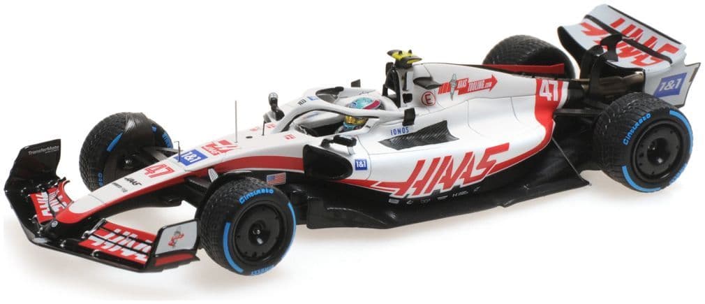 Minichamps 417 220947 Haas F1 Team Vf-22 Mick Schumacher, Canada Gp 2022 1:43 Scale *PRE ORDER £76.49*