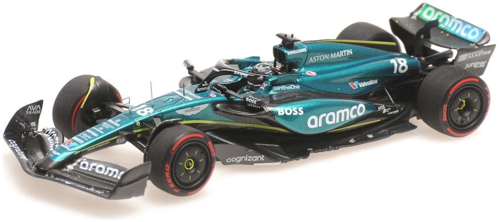 Minichamps 417 240118 Aston Martin Aramco Formula One Team Amr24 Lance Stroll, 2024 1:43 Scale *PRE ORDER £73.09*