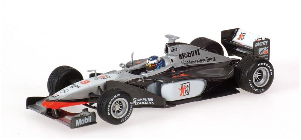 Minichamps 436 980008 Mclaren Mercedes Mp4/13 Mika Hakkinen, World Champion 1998 1:43 Scale *PRE ORDER £71.39*