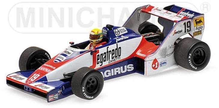 Minichamps 540 844339, Toleman Hart Tg183b Ayrton Senna Brazilian, LAST FEW