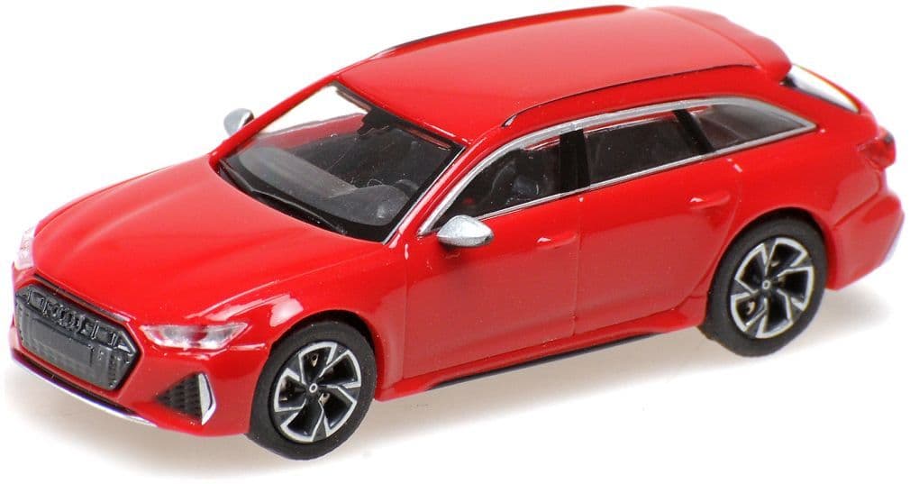 Minichamps 870 010010 Audi Rs 6 Avant, 2019, Red Metallic 1:87 Scale *PRE ORDER £22.94*