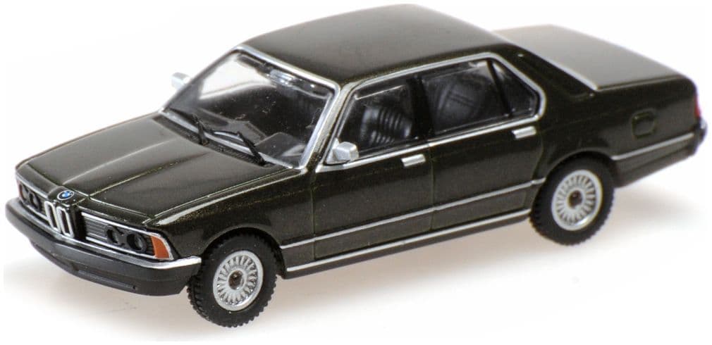 Minichamps 870 020400 Bmw 733I (E23), 1977, Green Metallic 1:87 Scale *PRE ORDER £22.94*