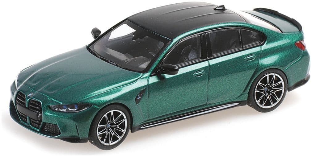 Minichamps 870 023200 Bmw M3, 2020, Green Metallic 1:87 Scale *PRE ORDER £22.94*