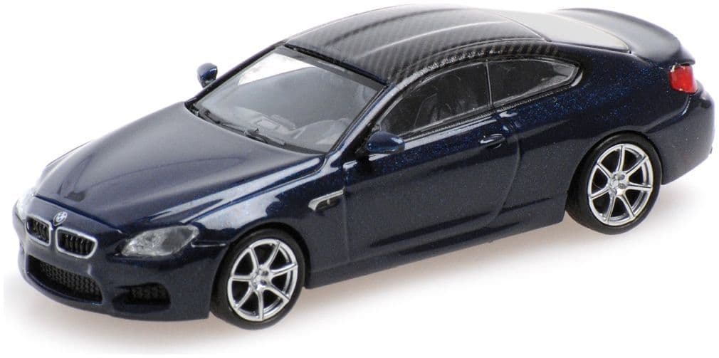 Minichamps 870 027302 Bmw M6 Coup?, 2015, Blue Metallic 1:87 Scale *PRE ORDER £22.94*