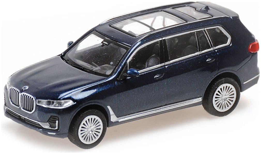 Minichamps 870 029301 Bmw X7, 2019, Blue Metallic 1:87 Scale *PRE ORDER £24.64*