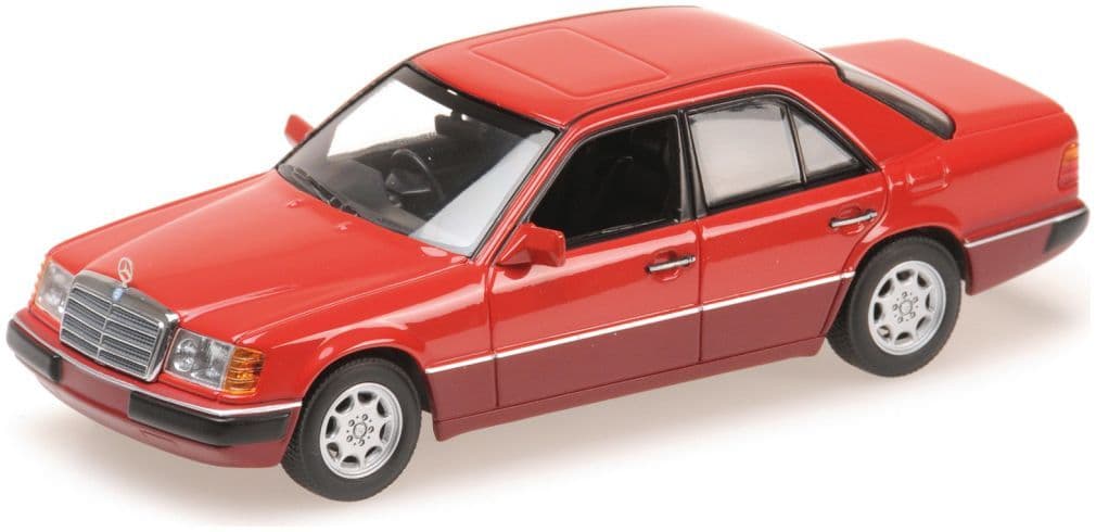 Minichamps 870 034202 Mercedes-Benz E-Class, 1991, Red 1:87 Scale *PRE ORDER £22.94*