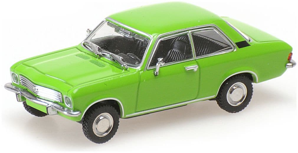 Minichamps 870 040002 Opel Ascona, 1970, Light Green 1:87 Scale *PRE ORDER £22.94*
