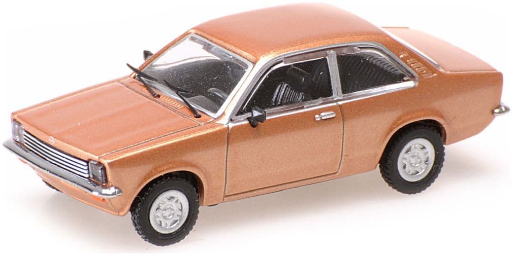 Minichamps 870 040101 Opel Kadett Saloon, 1973, Gold 1:87 Scale *PRE ORDER £22.94*