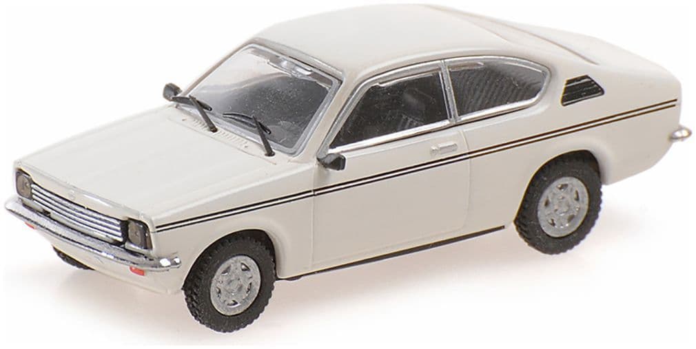 Minichamps 870 040122 Opel Kadett Coupe, 1973, White 1:87 Scale *PRE ORDER £22.94*
