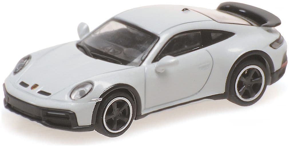 Minichamps 870 062074 Porsche 911 Dakar, 2022, Grey Metallic 1:87 Scale *PRE ORDER £22.94*