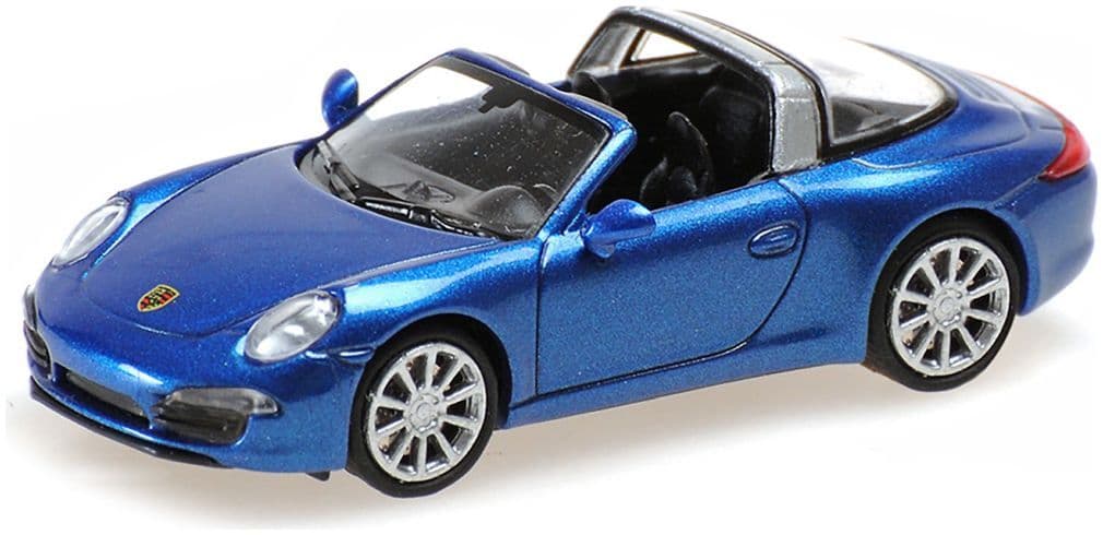Minichamps 870 068042 Porsche 911 Targa, 2014, Blue 1:87 Scale *PRE ORDER £22.94*