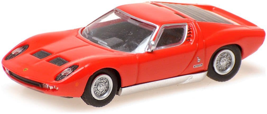 Minichamps 870 103020 Lamborghini Miura, 1966, Red 1:87 Scale *PRE ORDER £22.94*