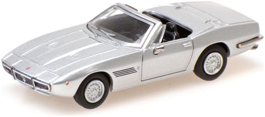 Minichamps 870 123030 Maserati Ghibli Spyder, 1969 -Silver 1:87 Scale *PRE ORDER £22.94*