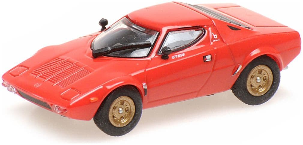 Minichamps 870 125022 Lancia Stratos, 1974, Red 1:87 Scale *PRE ORDER £22.94*