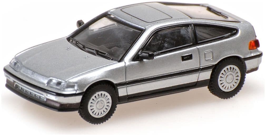 Minichamps 870 161021 Honda Cr-X Mk2, 1987, Silver 1:87 Scale *PRE ORDER £22.94*