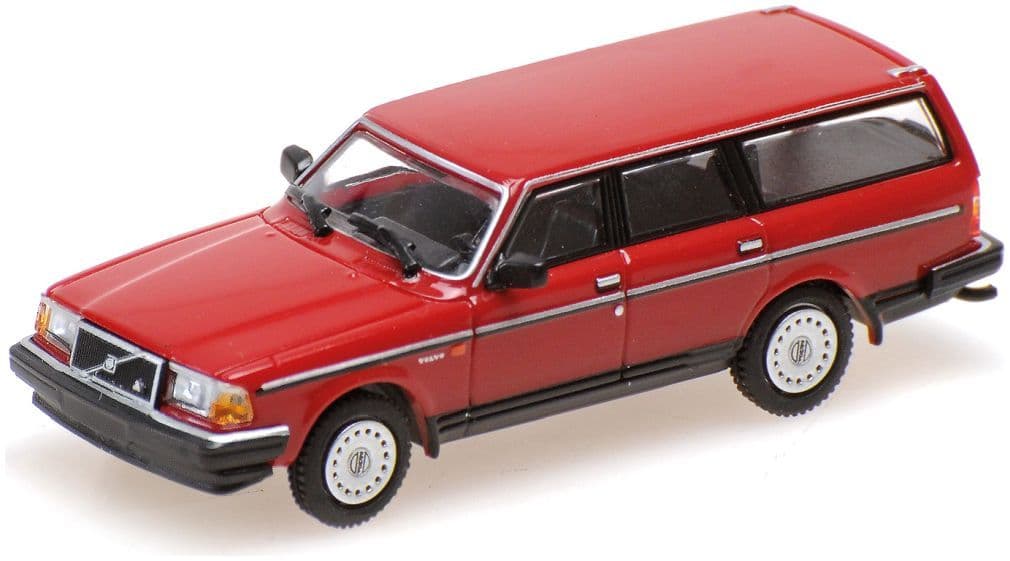 Minichamps 870 171410 Volvo 240 Gl Break, 1986, Red 1:87 Scale *PRE ORDER £22.94*