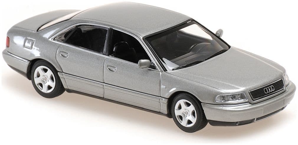 Minichamps 940 018800 Audi A8, 1999, Silver 1:43 Scale *PRE ORDER £33.99*