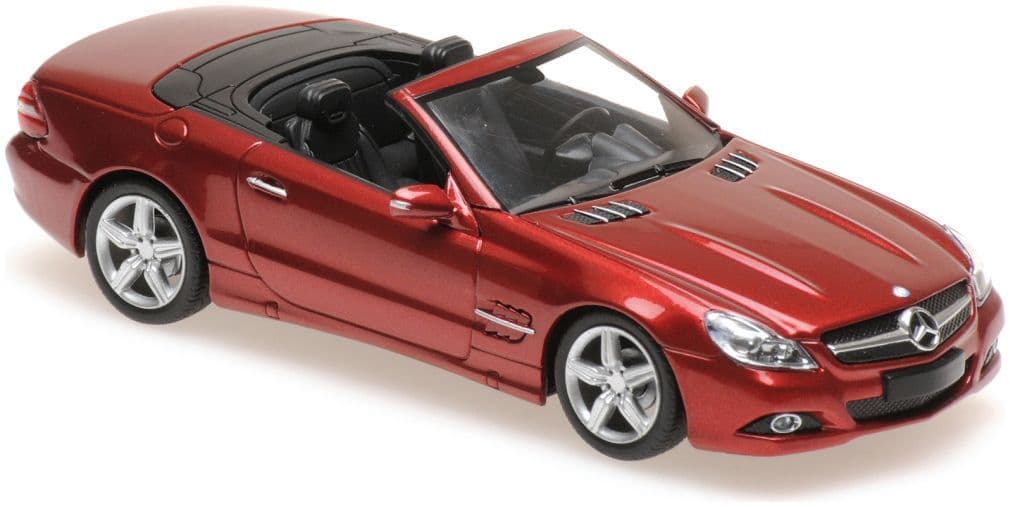 Minichamps 940 037530 Mercedes-Benz SL-Class (R230) 2008, Red Metallic 1:43 Scale *PRE ORDER £29.74*