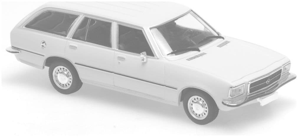 Minichamps 940 044011 Opel Rekord D Caravan, 1975, Light Blue 1:43 Scale *PRE ORDER £33.99*